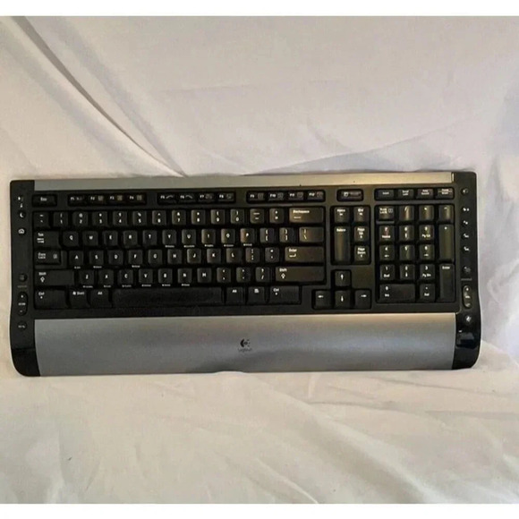 Logitech Cordless Keyboard S 510 Y-RAK73 Keyboard Only No Mouse/Reciever (Works) - Picture 1 of 11